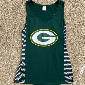 NFL Team Apparel Green Bay Packers Women’s Tank Top Size Medium